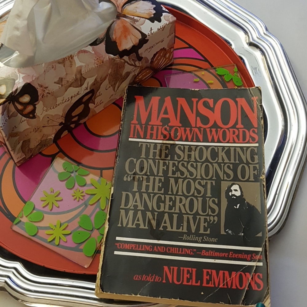 True Crime Book Manson In His Own Words